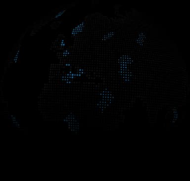 Global Rain Protocol Network Illustration